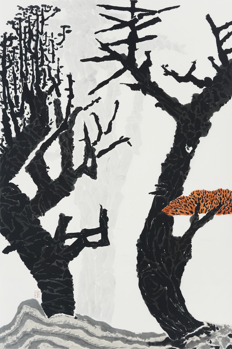 장병언, Landscape in Mind, ink_and_light_color_on_paper, painting, 2026
